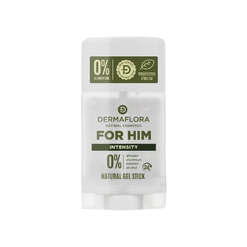 Deodorant stick gel pentru barbati 0% aluminiu Intensity, 50ml, Dermaflora — preț și oferte