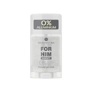 Deodorant stick gel pentru barbati 0% aluminiu Serenity, 50ml, Dermaflora