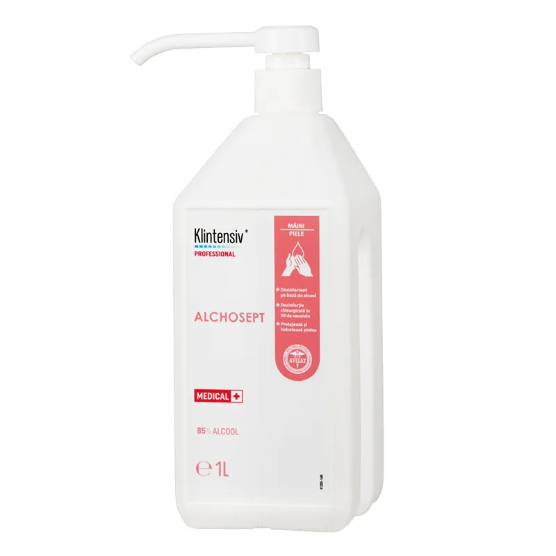 Dezinfectant pentru maini Alchosept, 1000ml, Klintensiv — preț și oferte