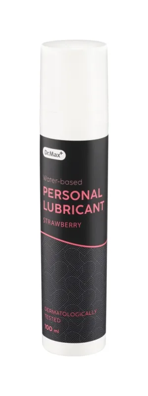 Dr.Max Lubrifiant pe baza de apa cu aroma de capsuni, 100ml