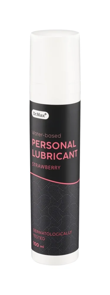 Dr.Max Lubrifiant pe baza de apa cu aroma de capsuni, 100ml — preț și oferte