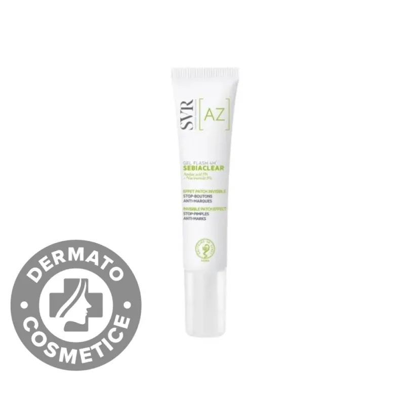 Gel anti-imperfectiuni Flash 4H Sebiaclear, 15ml, SVR — preț și oferte