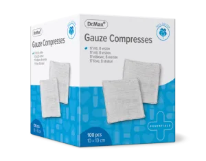 Dr. Max Comprese non-sterile 10x10cm, 100 bucati