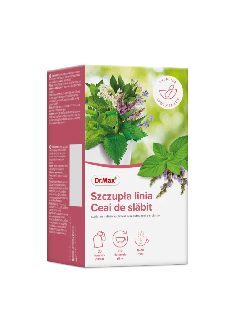 Dr. Max Ceai de slabit, 20 plicuri — preț și oferte