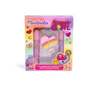Set colier stralucitor Super Girl, Martinelia