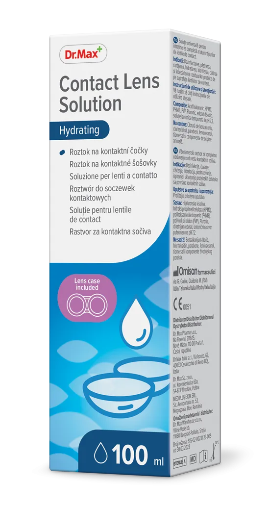 Dr. Max Solutie lentile de contact, 100ml — preț și oferte