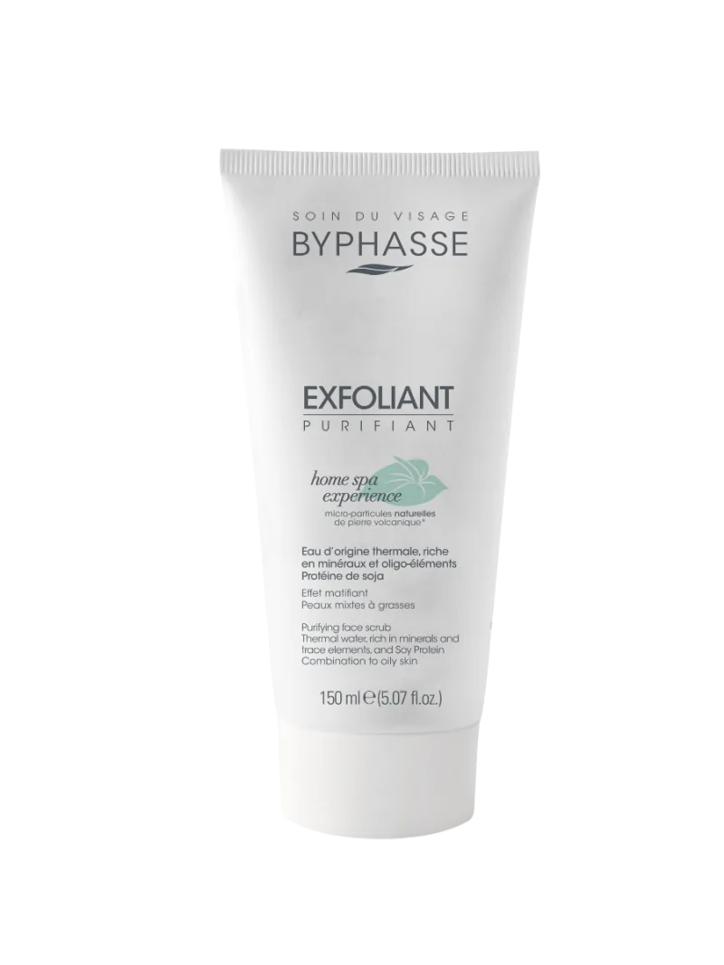 Scrub purifiant pentru ten mixt spre gras Home Spa Experience, 150ml, Byphasse — preț și oferte