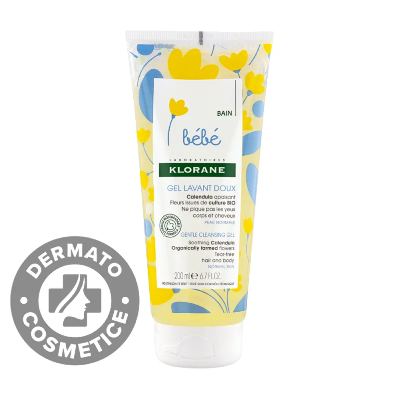 Gel spumant, 200ml, Klorane Bebe — preț și oferte