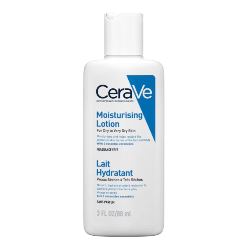 Lotiune hidratanta pentru fata si corp, travel size, 88 ml, CeraVe — preț și oferte