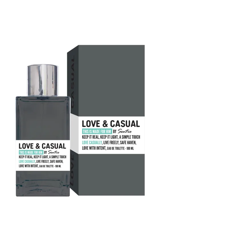 Apa de toaleta Love & Casual for him, 100ml, Sentio — preț și oferte