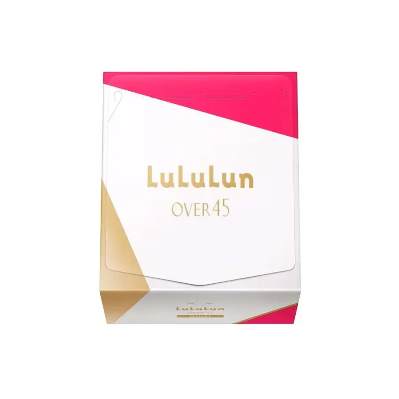 Pachet Masca de fata hidratanta Over 45 Moist, 32 bucati, LuLuLun — preț și oferte