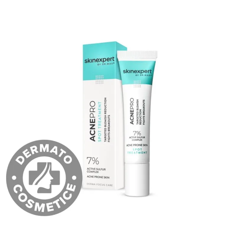 Skinexpert by Dr. Max® Tratament local anti-imperfectiuni AcnePro, 15ml — preț și oferte