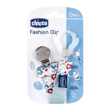 Lantisor fashion pentru suzeta multicolor Unisex 0 luni+, 1 bucata, Chicco — preț și oferte