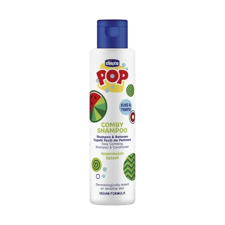 Sampon si balsam de par cu aroma de pepene rosu POP, 250ml, Chicco — preț și oferte