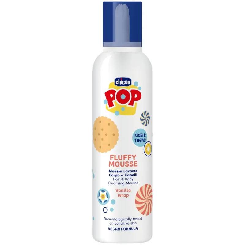 Sampon si gel de dus cu aroma de prajitura cu vanilie POP, 200ml, Chicco — preț și oferte