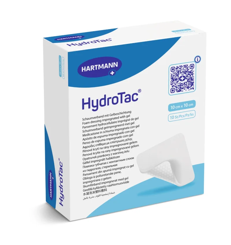 Pansament hidrogel HydroTac transparent 10x10cm, 10 bucati, Hartmann — preț și oferte