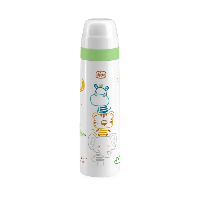 Termos pentru lichide Mami si Bebe 0 luni+ Alb/Verde, 500ml, Chicco — preț și oferte