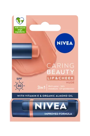 Balsam de buze Nude, 3.8g, Nivea