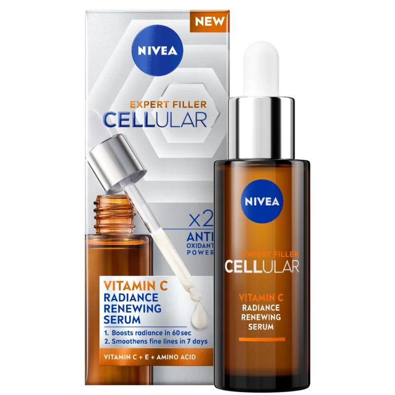 Ser facial cu Vitamina C Cellular Expert Filler, 30ml, Nivea — preț și oferte