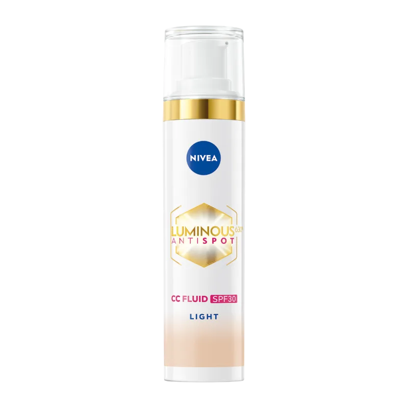 Crema-fluid CC 3 in 1 SPF30 Luminous630 nuanta Light, 30ml, Nivea — preț și oferte