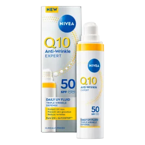 Fluid de zi Anti-Wrinkle Expert Q10 cu protectie UV, 40ml, Nivea