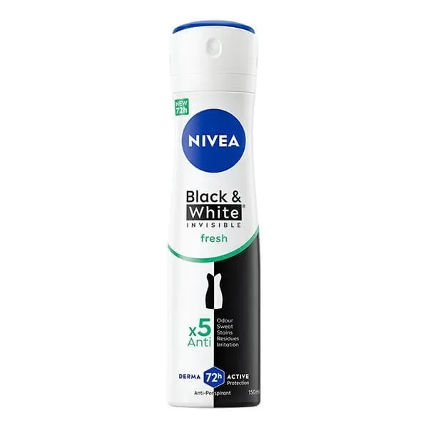 Deodorant spray pentru femei Black & White Fresh, 150ml, Nivea — preț și oferte