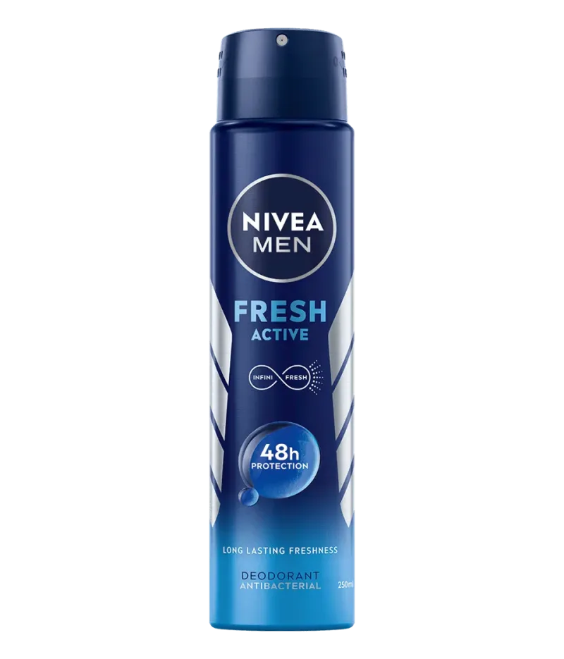 Deodorant spray pentru barbati Fresh Active, 250ml, Nivea — preț și oferte