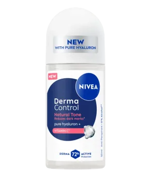 Deodorant roll-on pentru femei Derma Control Natural Tone, 50ml, Nivea