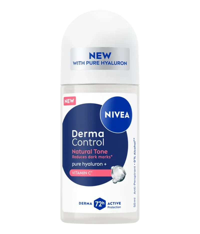 Deodorant roll-on pentru femei Derma Control Natural Tone, 50ml, Nivea — preț și oferte