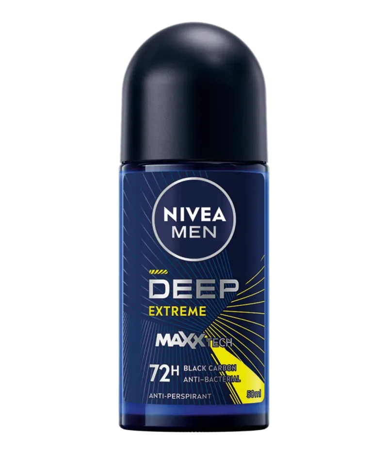 Deodorant roll-on pentru barbati Deep Extreme, 50ml, Nivea — preț și oferte
