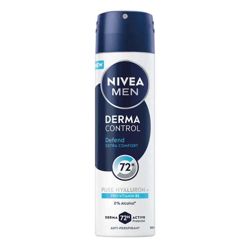 Deodorant spray pentru barbati Derma Control Defend, 150ml, Nivea — preț și oferte