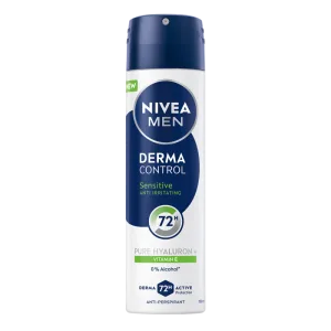 Deodorant spray pentru barbati Derma Control Sensitive, 150ml, Nivea