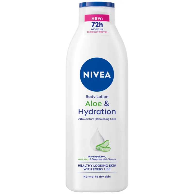 Lotiune de corp hidratanta cu aloe vera, 400ml, Nivea — preț și oferte