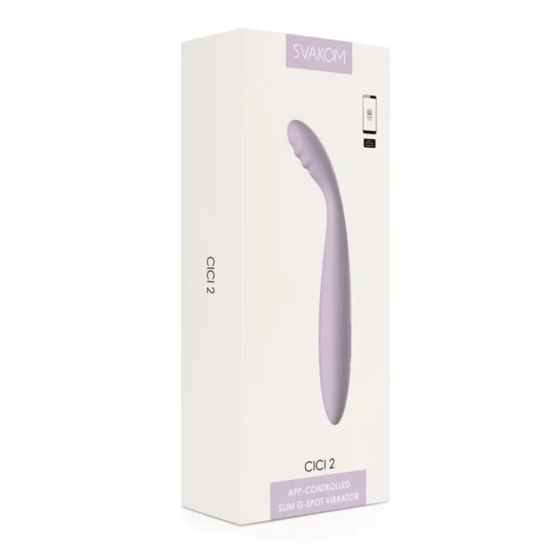 Vibrator Cici 2, Pastel Lilac, 1 bucata, Svakom — preț și oferte