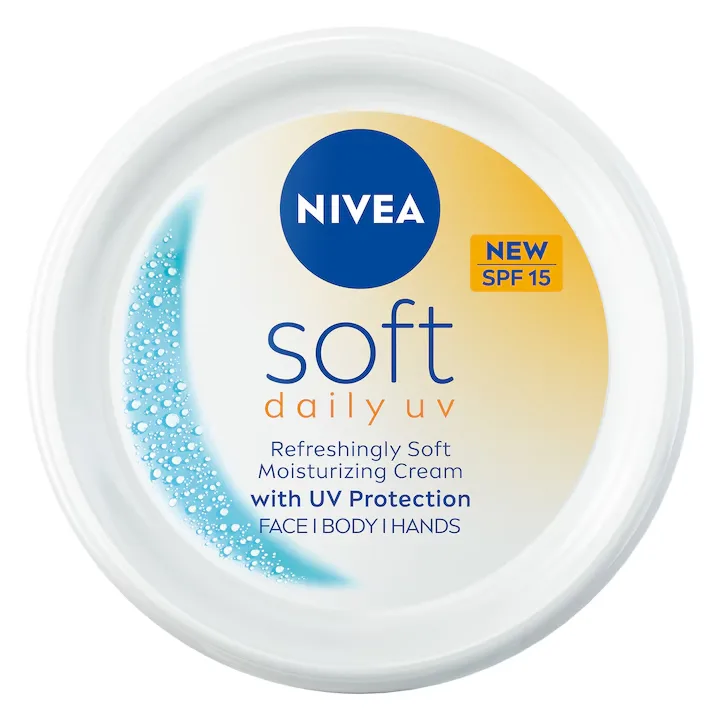 Crema cu protectie solara SPF 15 Soft Daily UV, 100ml, Nivea — preț și oferte