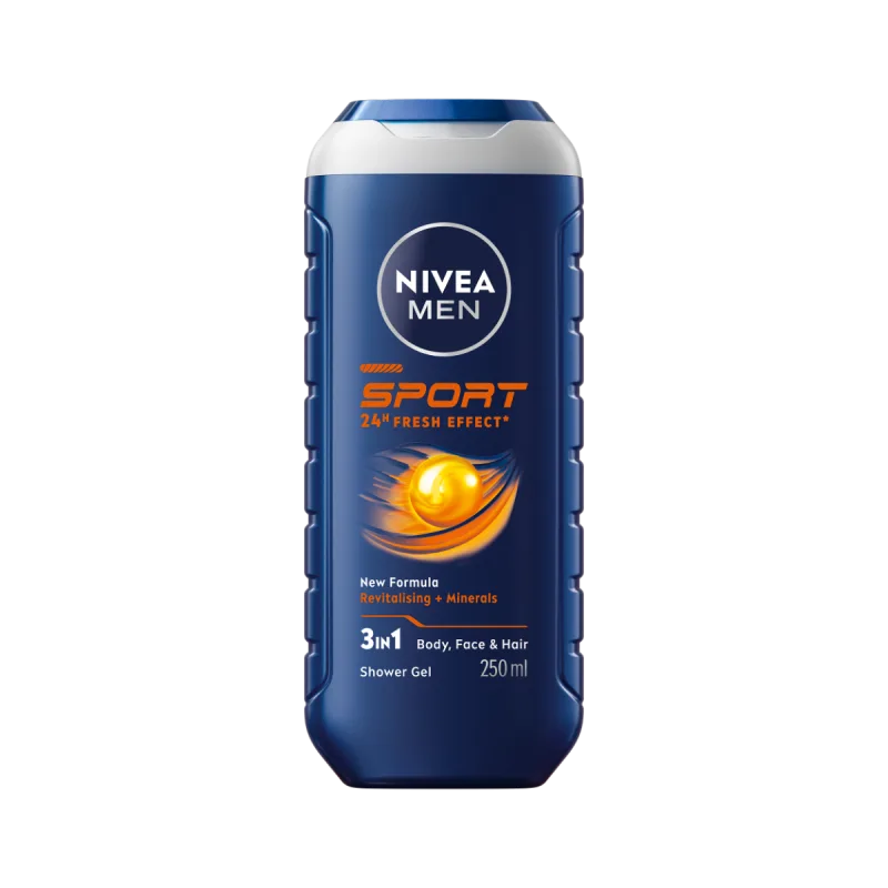 Gel de dus Men Sport, 250ml, Nivea — preț și oferte