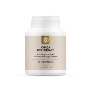 Extract de ciuperci Chaga Bio, 60 capsule, Novo Biomedics