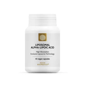 Liposomal Alpha-Lipoic Acid, 45 capsule, Novo Biomedics