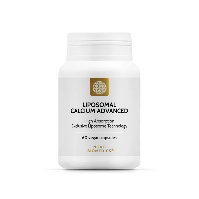 Liposomal Calcium Advanced, 60 capsule, Novo Biomedics — preț și oferte