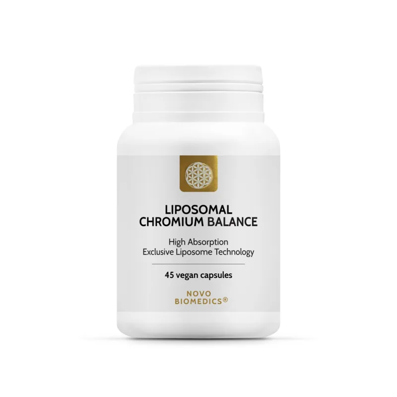 Liposomal Chromium Balance, 45 capsule, Novo Biomedics — preț și oferte