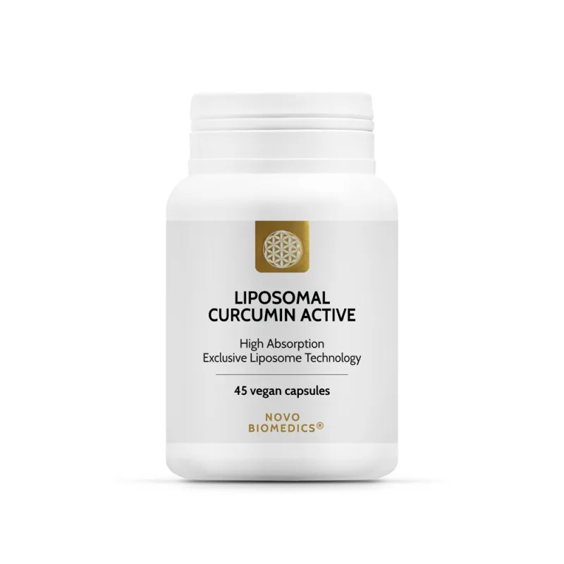 Liposomal Curcumin Active, 45 capsule, Novo Biomedics — preț și oferte