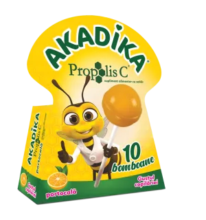 Akadika Propolis C portocala, 10 acadele, Fiterman