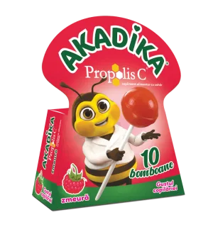 Akadika Propolis C zmeura, 10 acadele, Fiterman