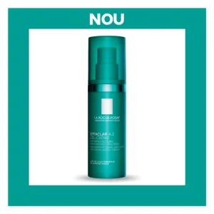 Gel-crema cu eficacitate dubla asupra imperfectiunilor si semnelor de imbatranire Effaclar A.Z., 40ml, La Roche-Posay