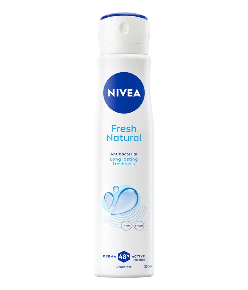 Deodorant spray pentru femei Fresh Natural, 250ml, Nivea — preț și oferte