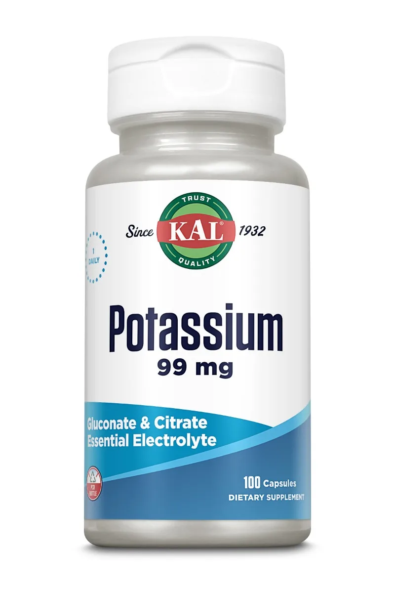 Potassium 99mg KAL, 100 capsule vegetale, Secom — preț și oferte