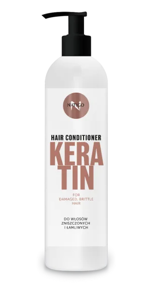 Balsam cu keratina pentru par deteriorat si fragil, 500ml, Natigo