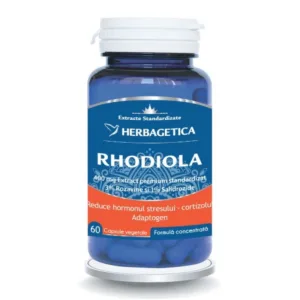 Rhodiola, 60 capsule, Herbagetica