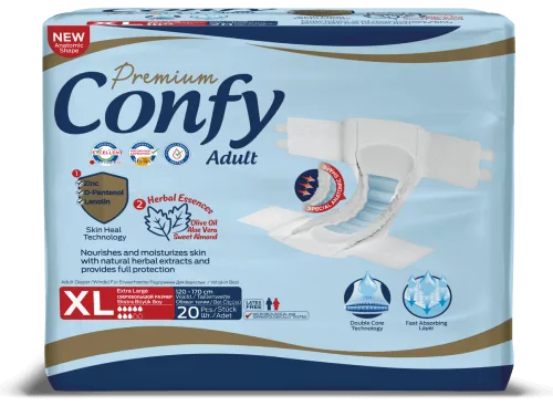 Scutece pentru adulti Premium Marime L, 20 bucati, Confy — preț și oferte