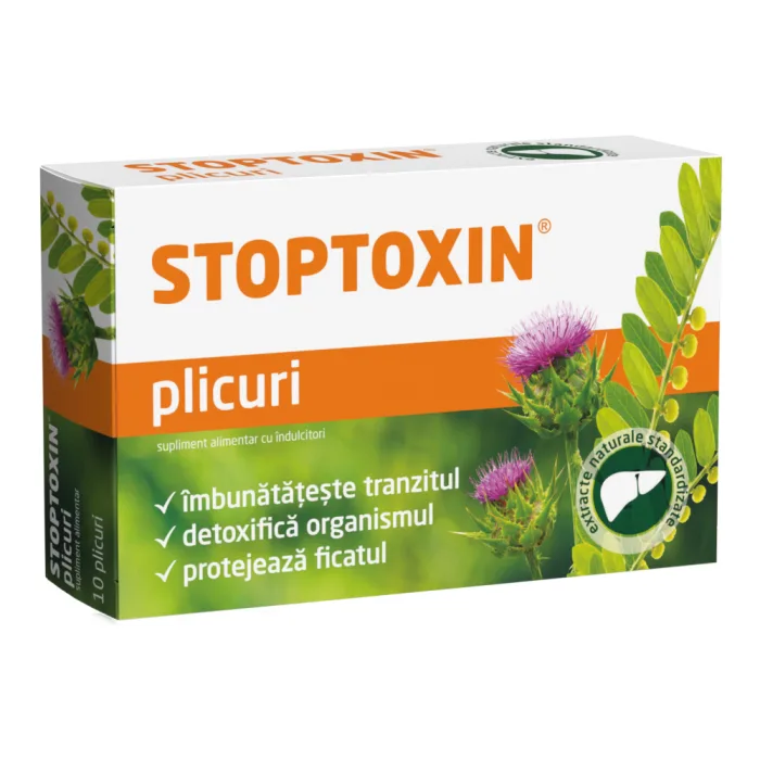 Stoptoxin, 10 plicuri, Fiterman — preț și oferte
